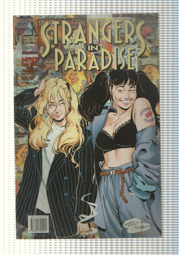 Dude Comics: num 13 Strangers in Paradise (corresponde al num 10 vol 2 de la edicion de Abstract Studio)
