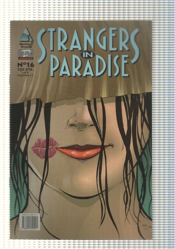 Dude Comics: num 16 Strangers in Paradise (corresponde al num 13 vol 2 de la edicion de Abstract Studio)