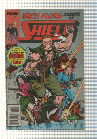 Marvel Comics: num 04 de Nick Furia Agente de Shield - Recuerdos