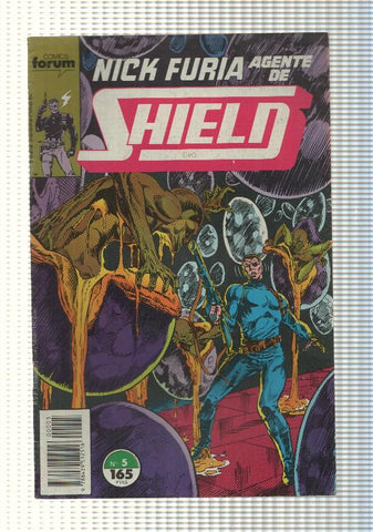 Marvel Comics: num 05 de Nick Furia Agente de Shield - Recuerdos y amenazas