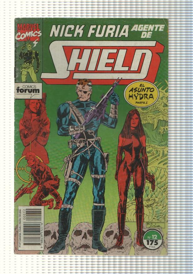Marvel Comics: num 12 de Nick Furia Agente de Shield (1991) - El asunto Hydra parte 1