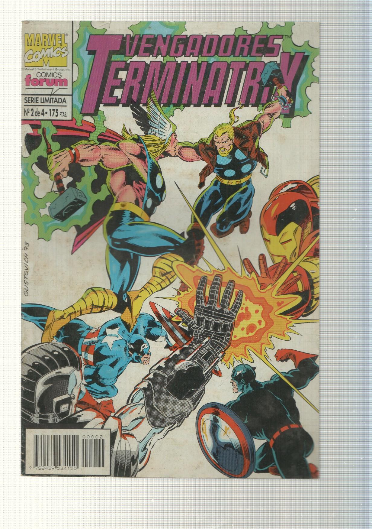 Marvel, Forum: Vengadores Terminatrix num 2 de 4, 1994 - En Lado de los Angeles