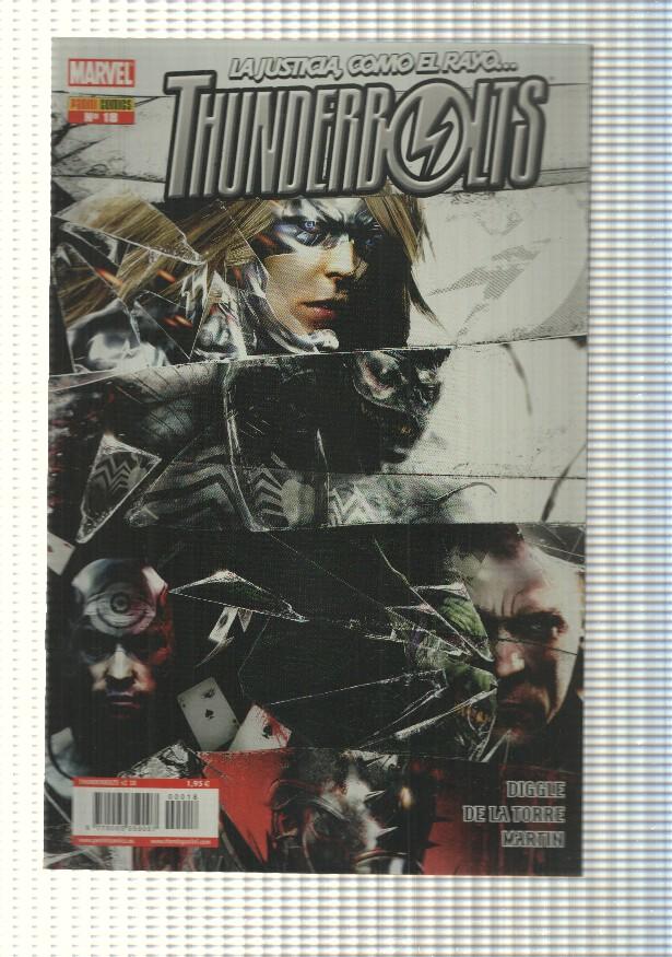 Marvel, Panini: Thunderbolts num 18, año 1, 2009 - La casa incendiada parte 1