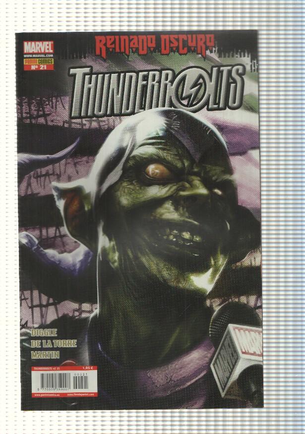 Marvel, Panini: Thunderbolts num 21, año 2, 2009. Reinado Oscuro