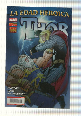 Marvel, Panini: Thor num 05, año I, 2011. La Edad Heroica. Los Devoradores de Mundos capitulo 5