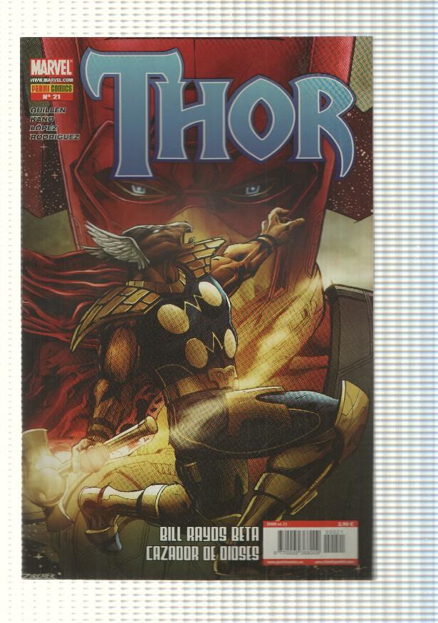 Marvel, Panini: Thor num 21, año II, 2009 - Cazador de Dioses