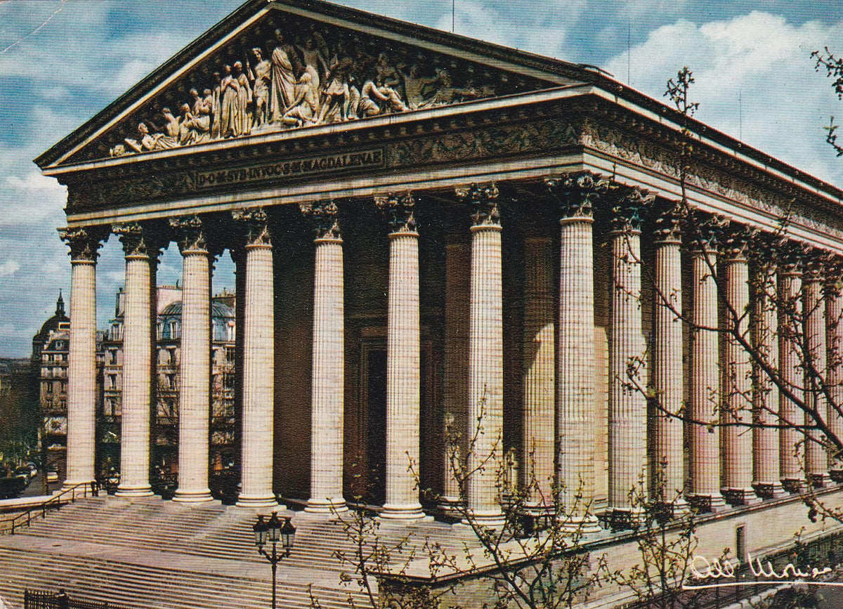 POSTAL B7701: PARIS: IGLESIA DE LA MADELEINE
