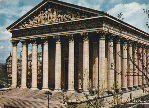 POSTAL B7701: PARIS: IGLESIA DE LA MADELEINE