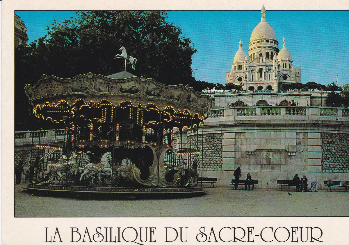 POSTAL B7709: PARIS: BASILICA SACRE COEUR