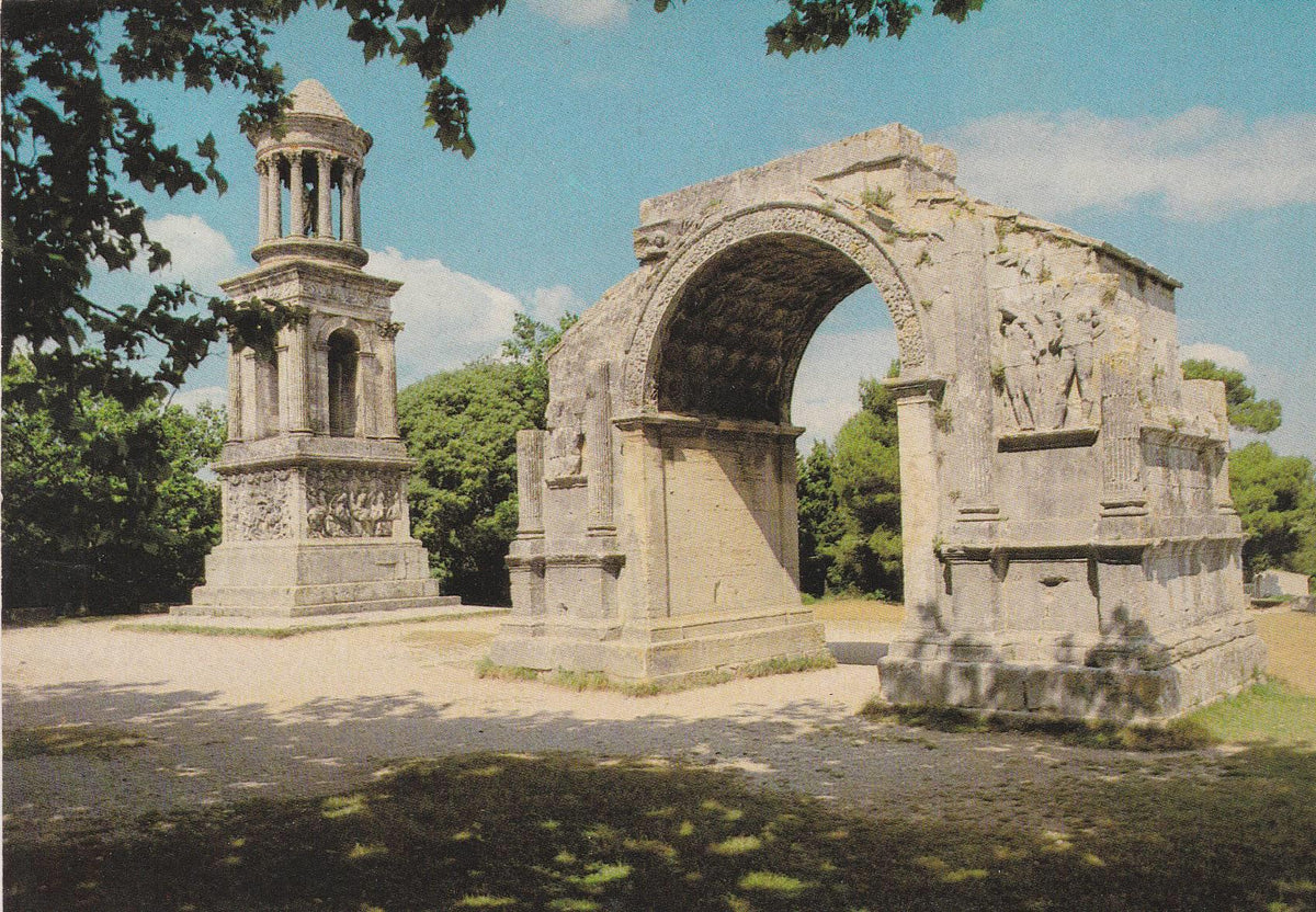 POSTAL B7714: SAINT REMY: LES ANTIQUES