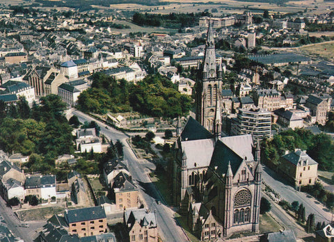 POSTAL B7716: FRANCIA: ARLON. IGLESIA ST MARTIN