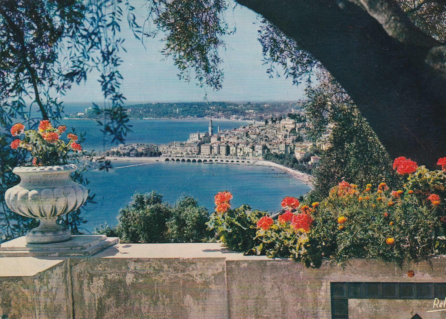 POSTAL B7719: FRANCIA: LOS ALPES MARITIMOS. MENTON