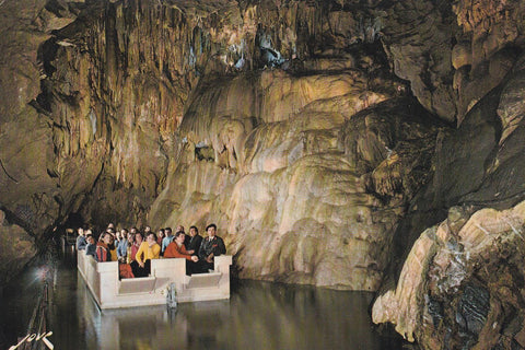 POSTAL B7720: FRANCIA: GRUTA DE BETHARRAM. LA RIVIERA