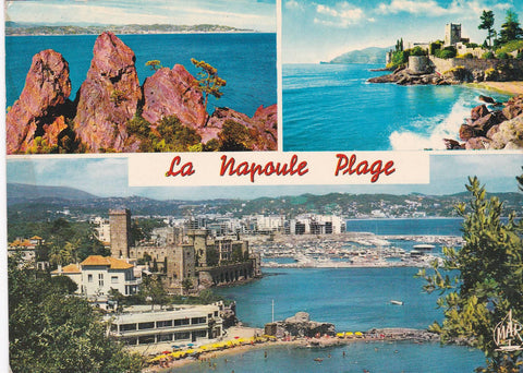 POSTAL B7722: LA NAPOULE: EL CASTILLO DEL PUERTO