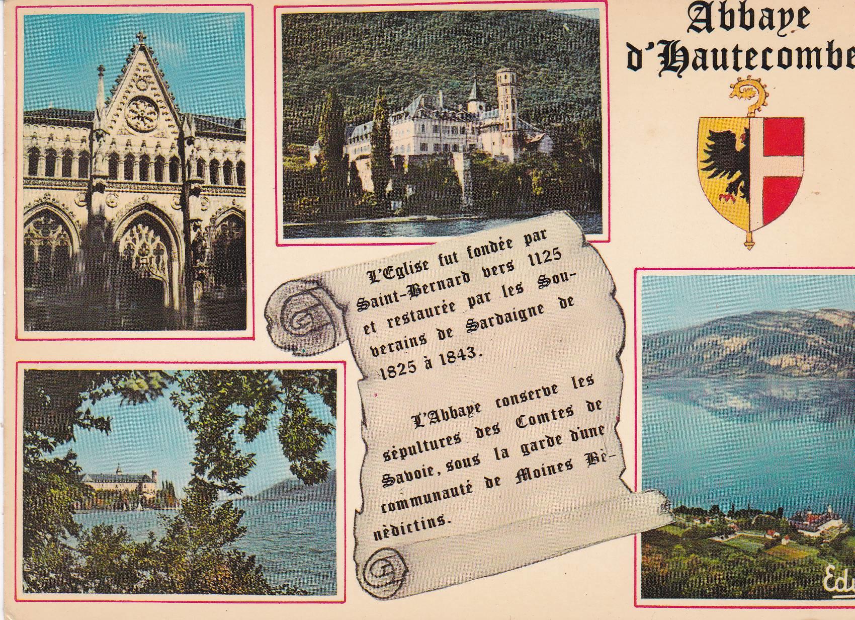 POSTAL B7728: FRANCIA: ABADIA HAUTECOMBE