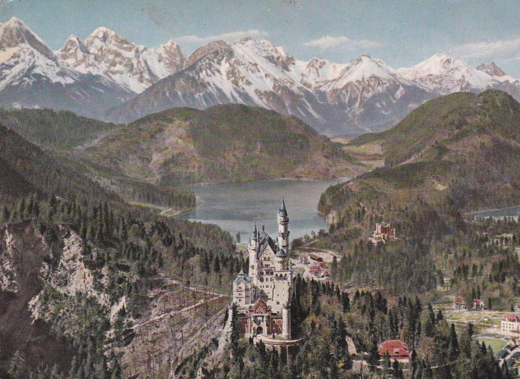 POSTAL B7730: REAL CASTILLO NEUSCHWANSTEIN