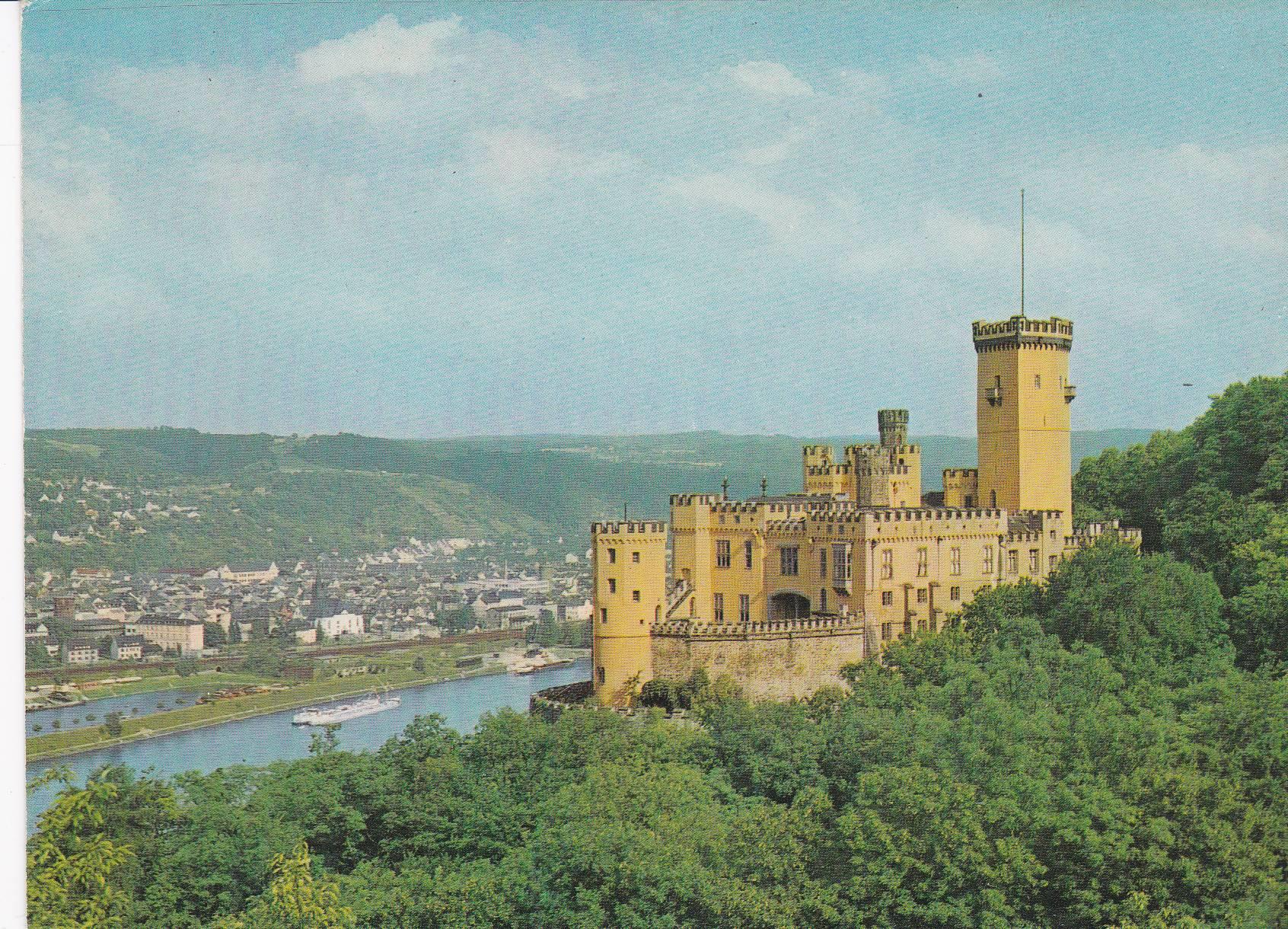 POSTAL B7731: MUNIC: CASTILLO DER RHEIN