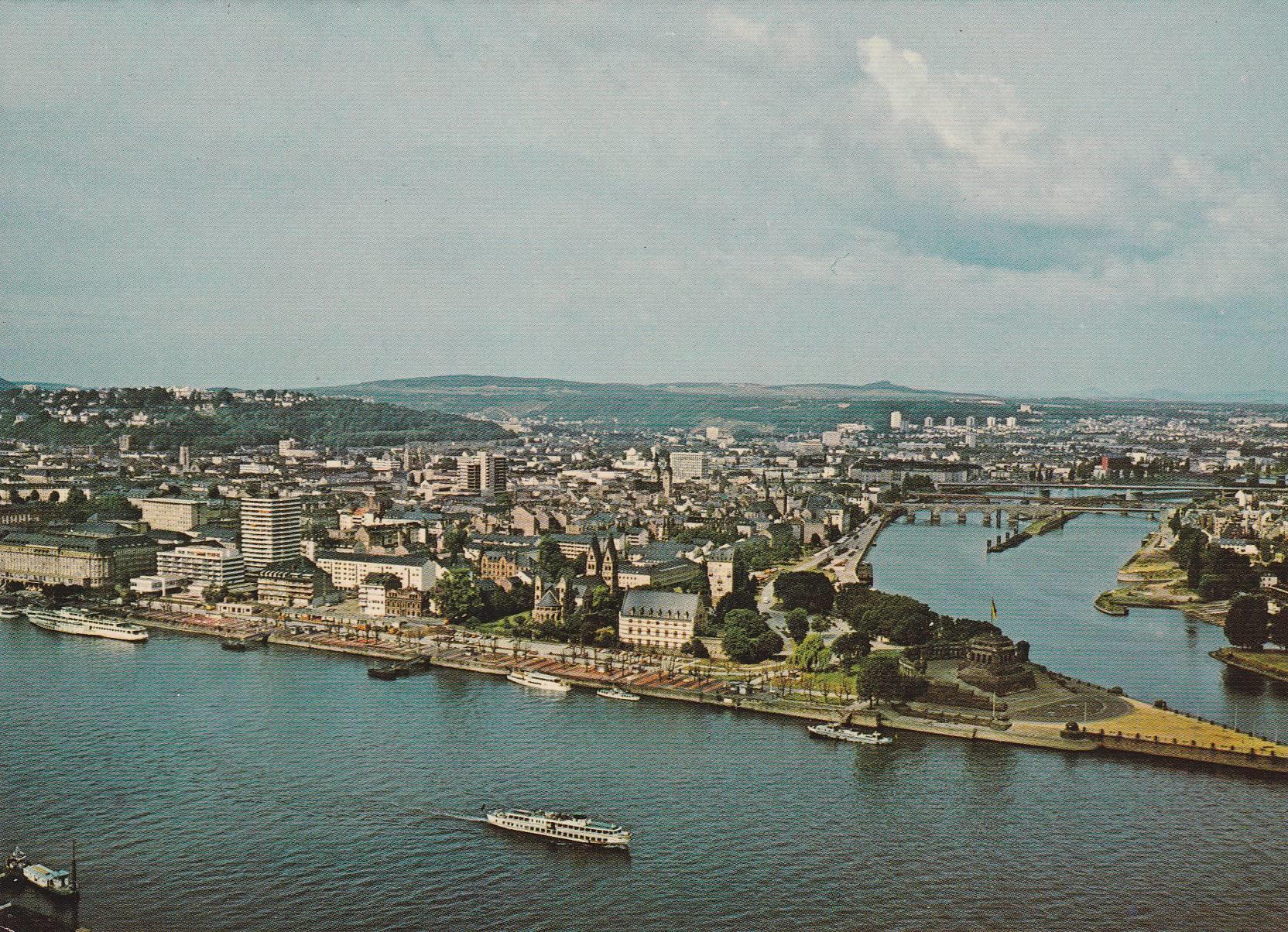 POSTAL B7736: LORELEY ROCK ON THE RHINE