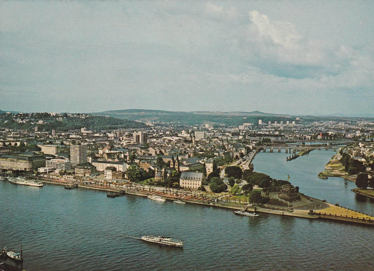 POSTAL B7736: LORELEY ROCK ON THE RHINE