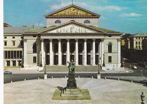 POSTAL B7754: MUNIC: TEATRO NACIONAL