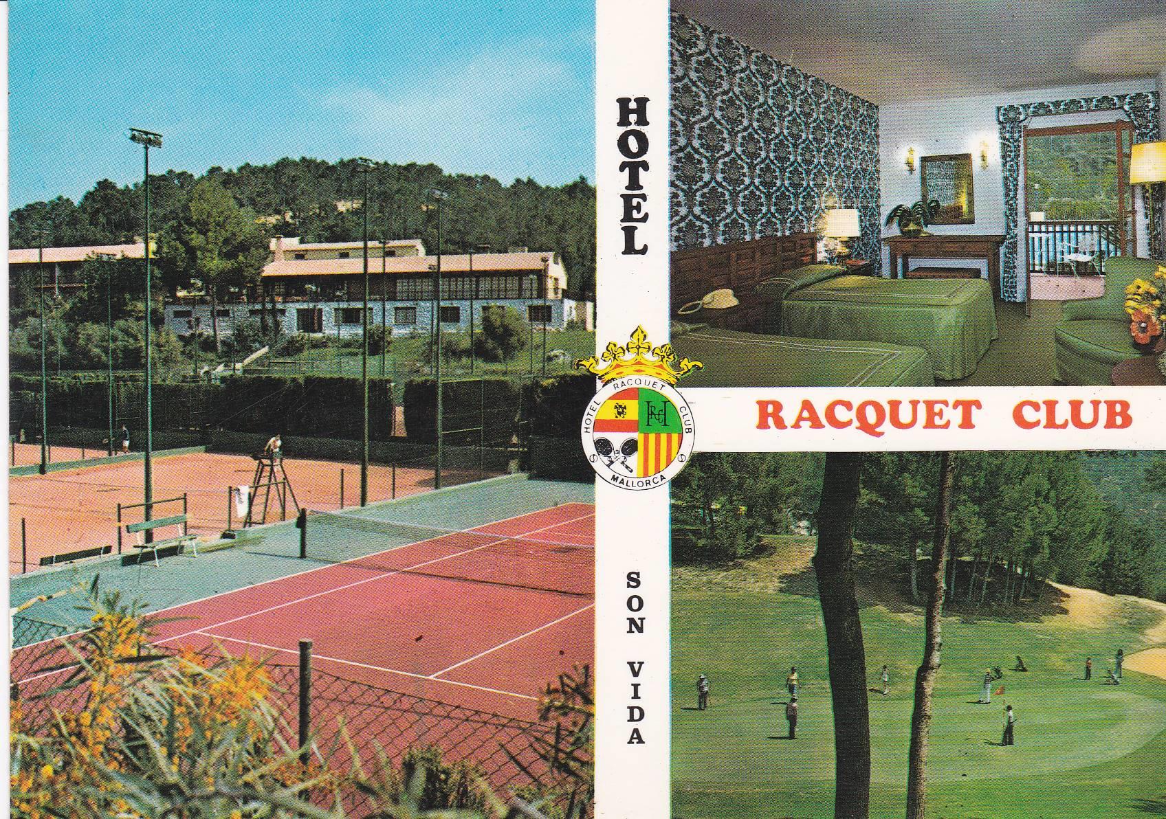 POSTAL B7756: MALLORCA: HOTEL RACQUET CLUB ****