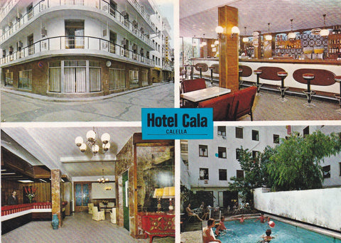 POSTAL B7757: CALELLA: HOTEL CALA