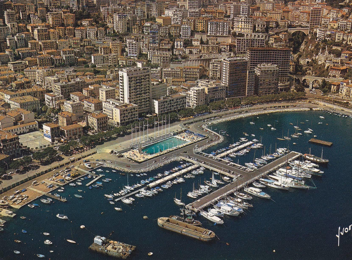 POSTAL B7778: MONACO: VISTA AEREA MONTE CARLO