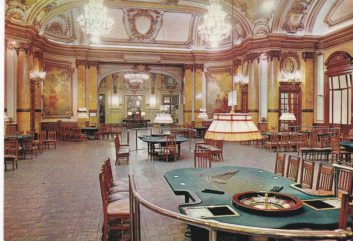 POSTAL B7780: MONTE CARLO: SALA DEL CASINO