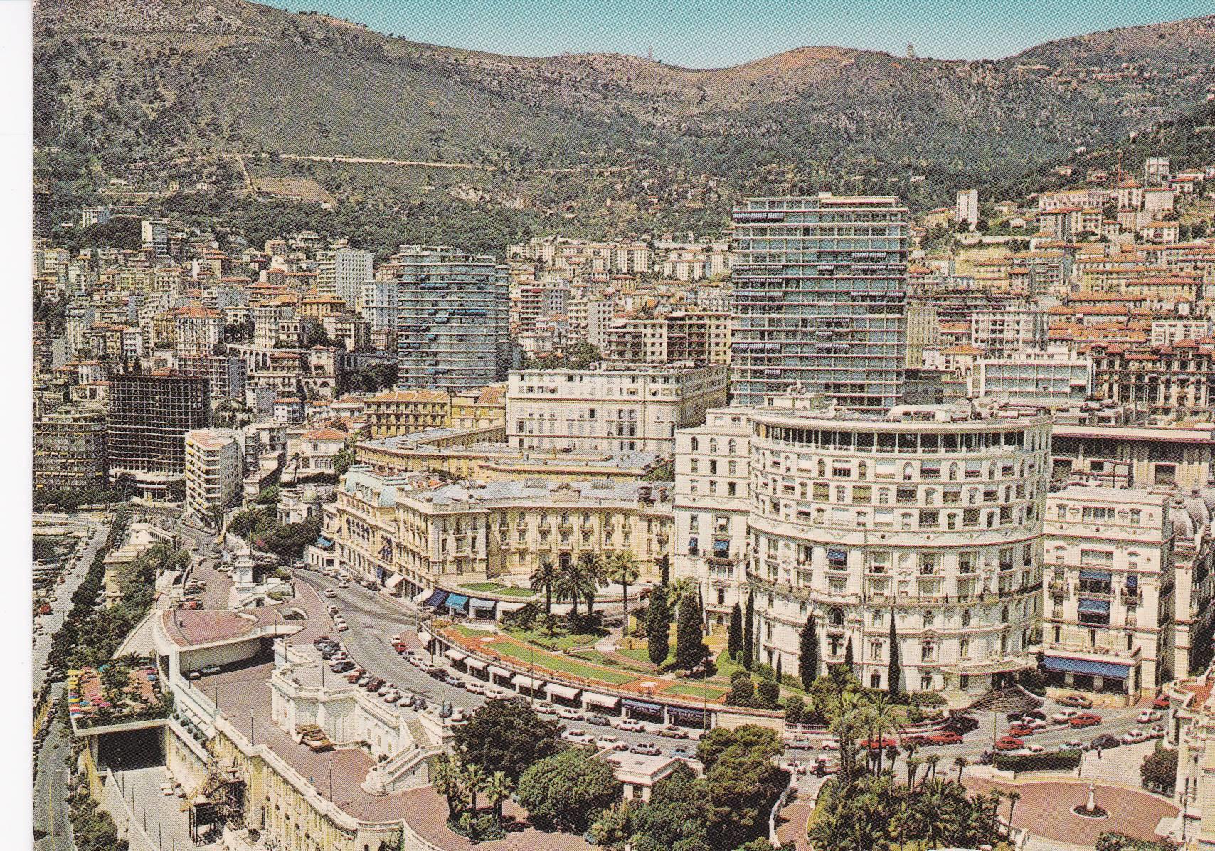 POSTAL B7781: MONTE CARLO: VISTA AEREA