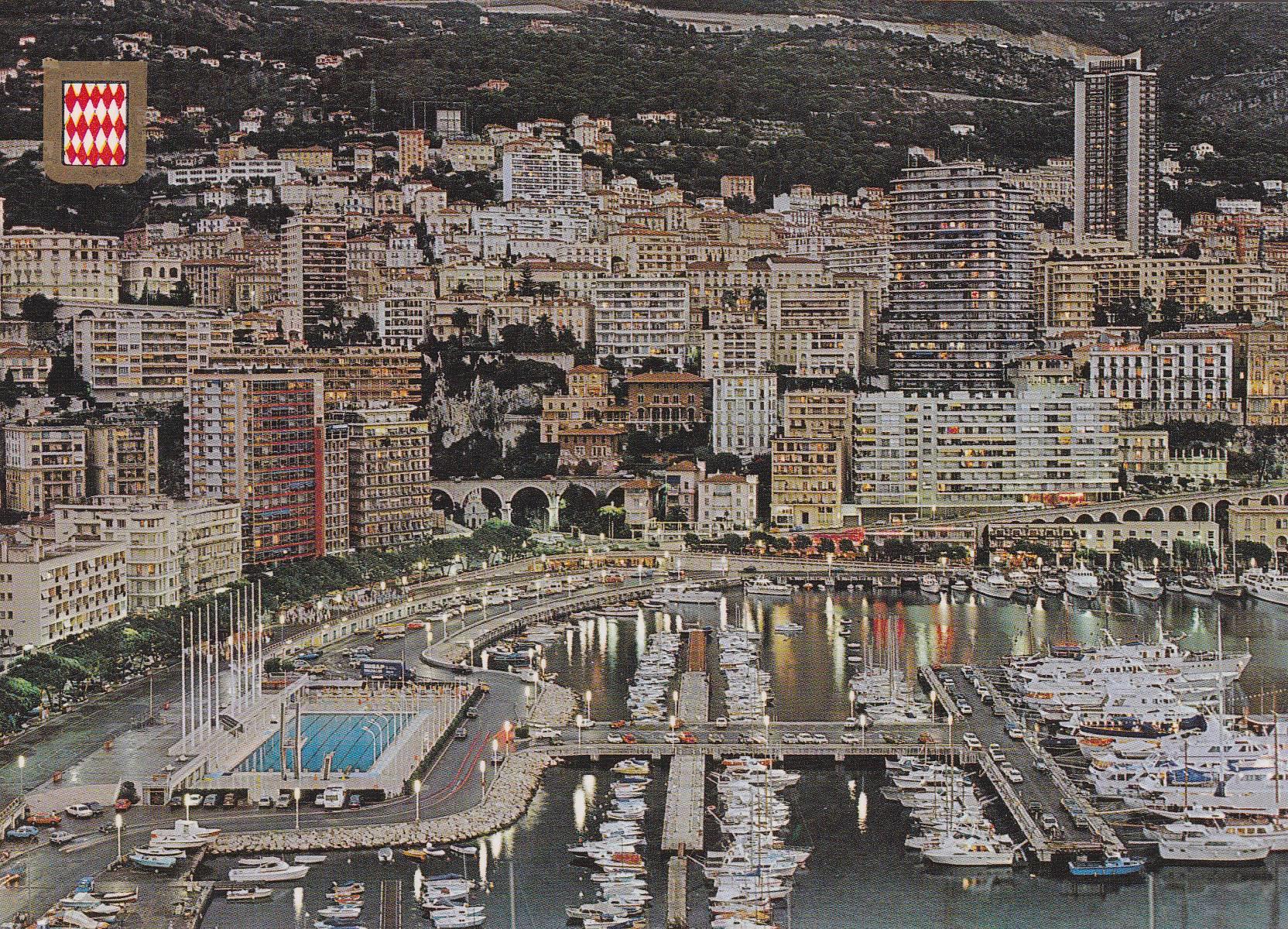 POSTAL B7782: MONACO: PUERTO DE CONDAMINE