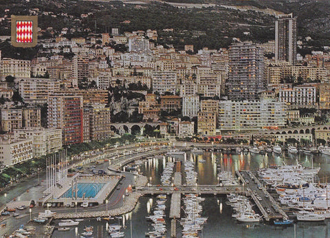 POSTAL B7782: MONACO: PUERTO DE CONDAMINE