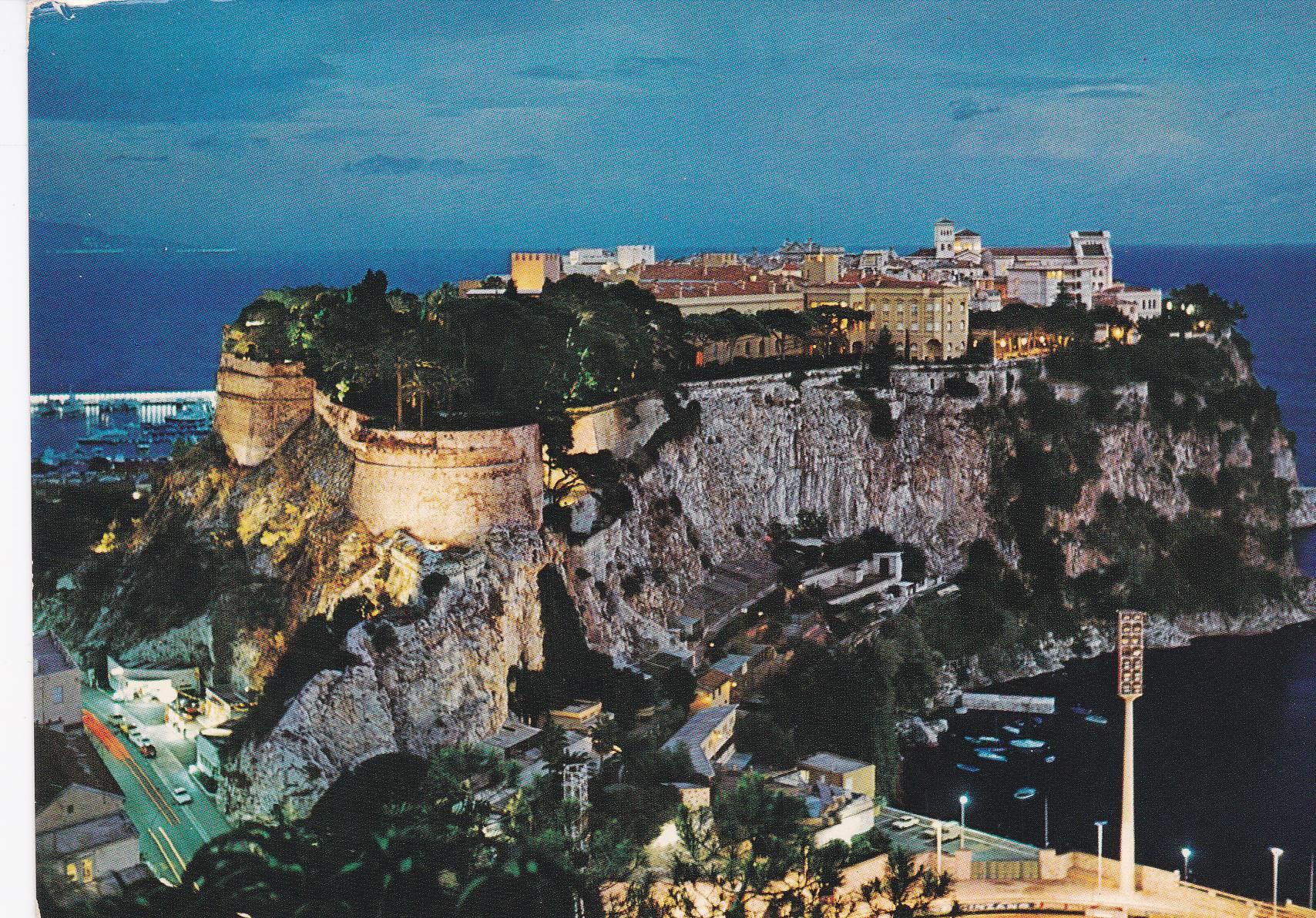POSTAL B7783: MONACO: LA ROCHER