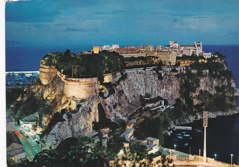 POSTAL B7783: MONACO: LA ROCHER