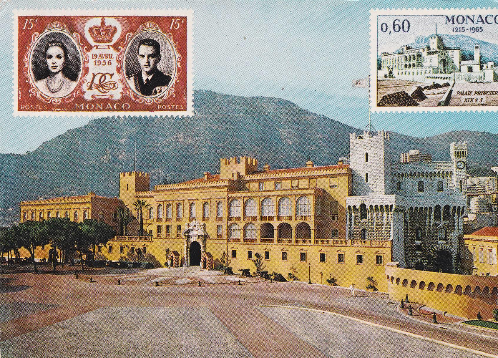 POSTAL B7786: PRINCIPADO DE MONACO: PALACIO DEL PRINCIPE