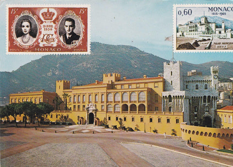 POSTAL B7786: PRINCIPADO DE MONACO: PALACIO DEL PRINCIPE