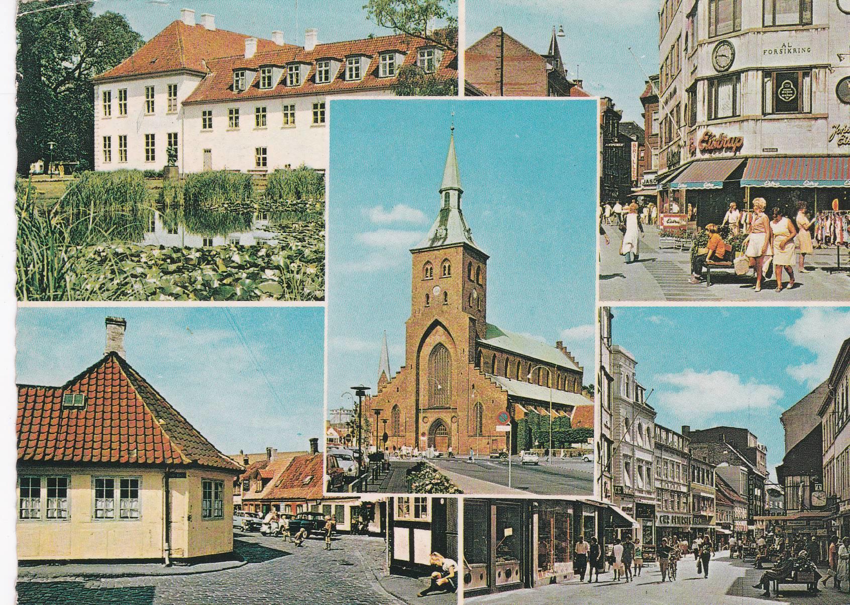 POSTAL B7798: ODENSE: SLOTTET