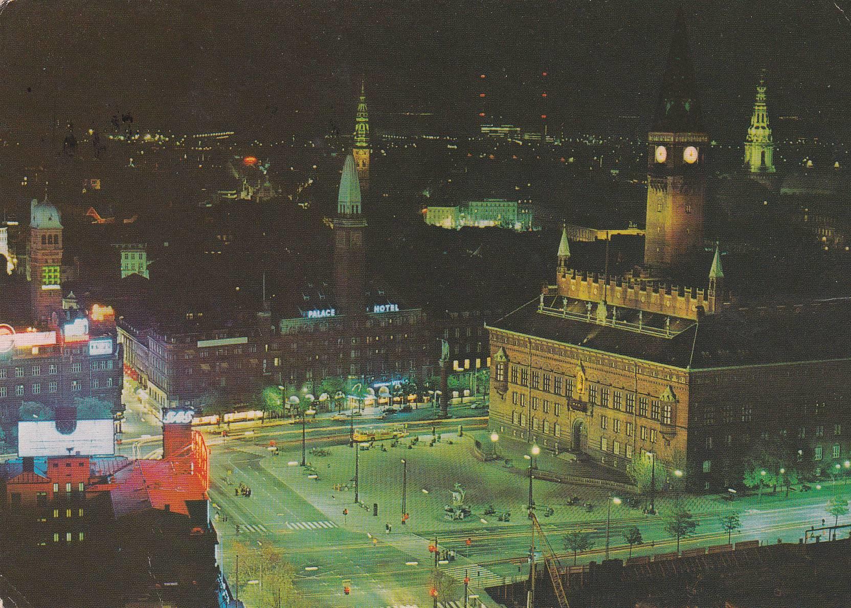 POSTAL B7799: DINAMARCA: VISTA AEREA HOTEL SAS