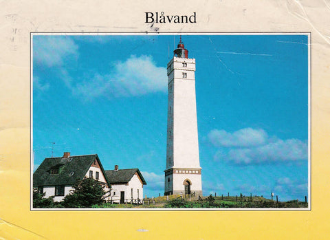POSTAL B7803: DINAMARCA: BLAVANDSHUK FYR
