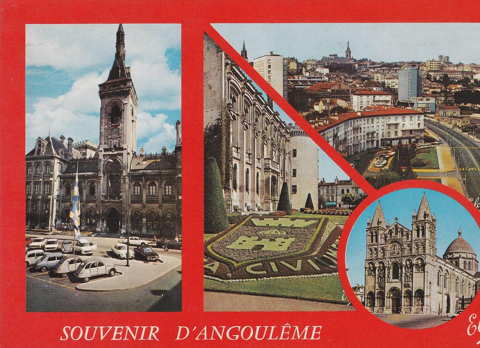 POSTAL B7810: ANGOULEME: HOTEL DE VILLE