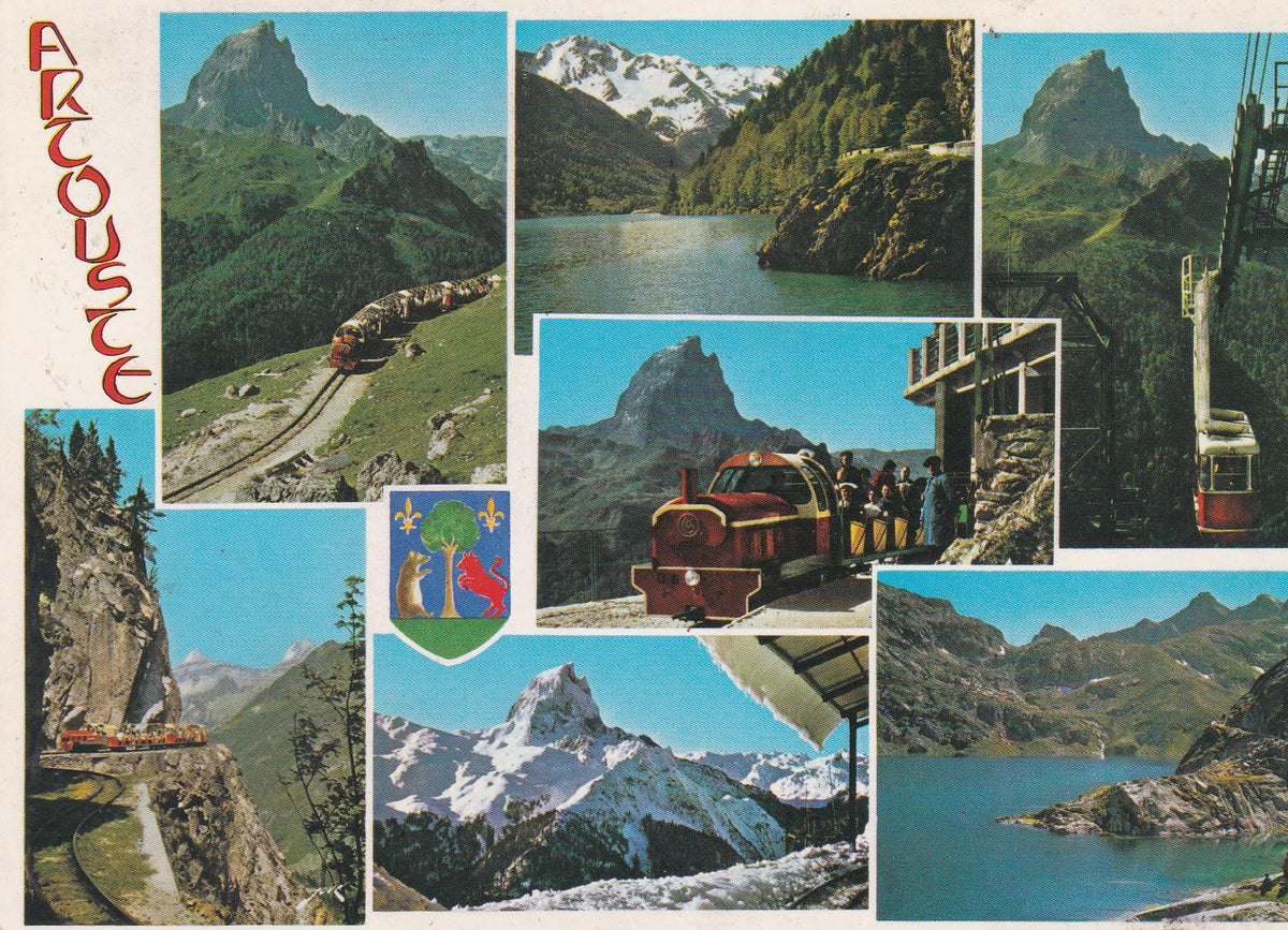POSTAL B7811: FRANCIA: LAC D ARTOUSTE
