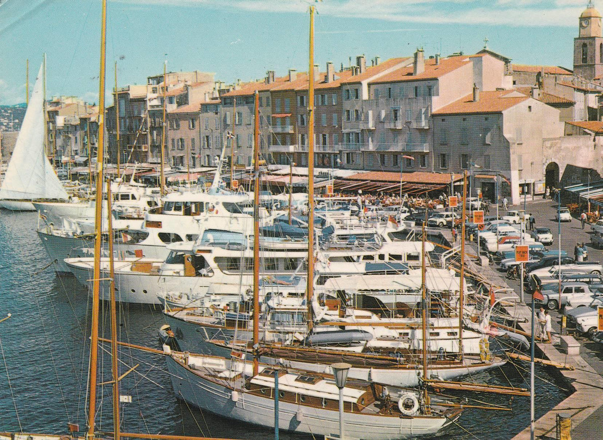 POSTAL B7815: SAINT TROPEZ: VISTA PANORAMICA DEL PUERTO
