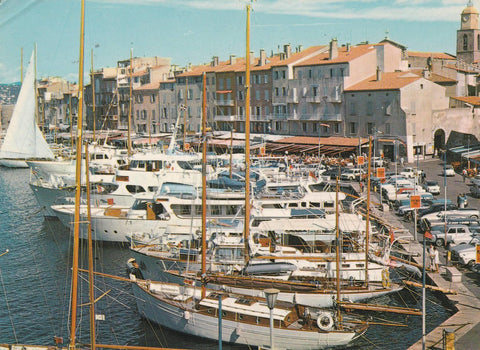 POSTAL B7815: SAINT TROPEZ: VISTA PANORAMICA DEL PUERTO