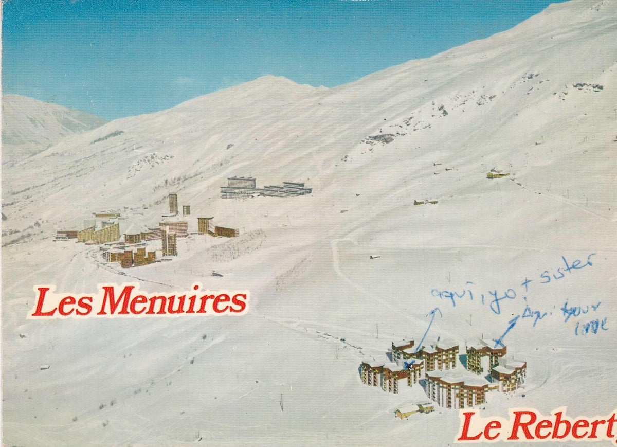 POSTAL B7820: FRANCIA: LES MENUIRES - LE REBERTY