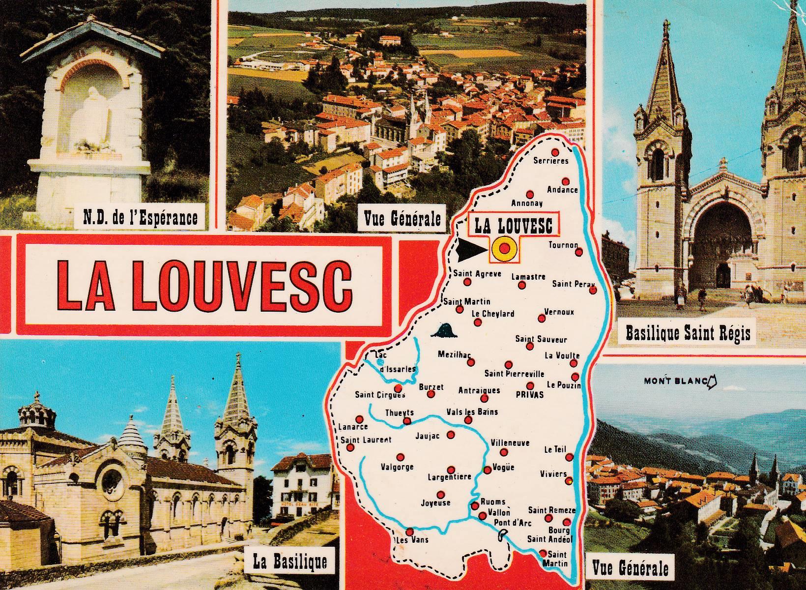 POSTAL B7823: FRANCIA: LE LOUVESC