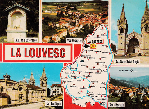 POSTAL B7823: FRANCIA: LE LOUVESC