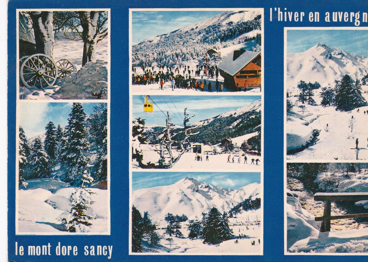 POSTAL B7831: FRANCIA: LE MONT DORE. SANCY