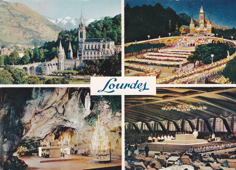 POSTAL B7834: LOURDES: DIVERSOS ASPECTOS