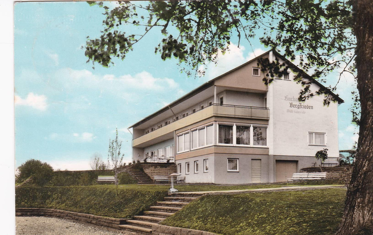 POSTAL B7859: ALEMANIA: KURHAUS BERGFRIEDEN