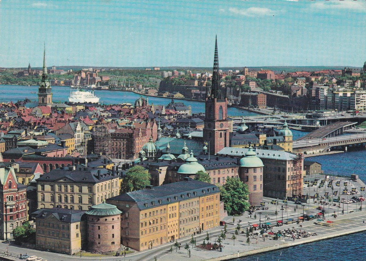POSTAL B7867: SUECIA: ESTOCOLMO. CASCO ANTIGUO
