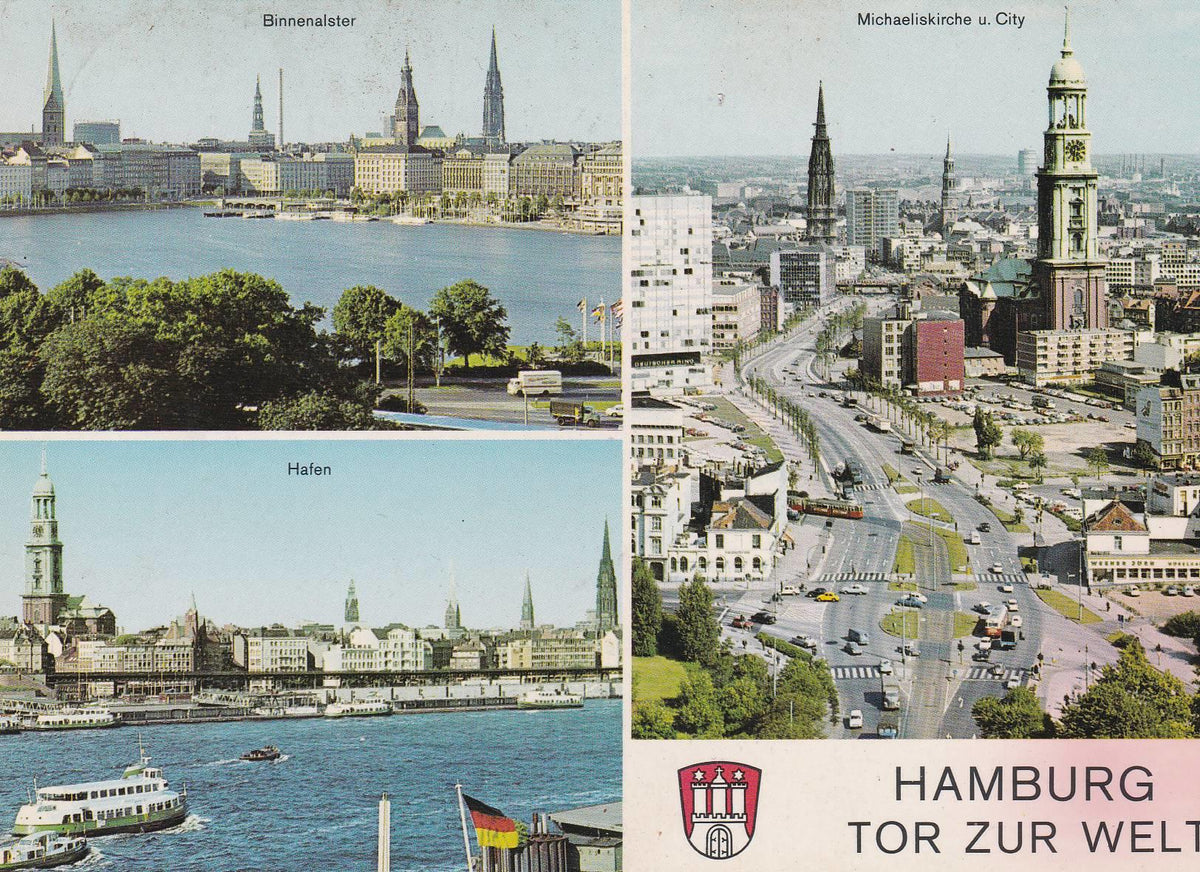 POSTAL B7868: ALEMANIA: HAMBURGO